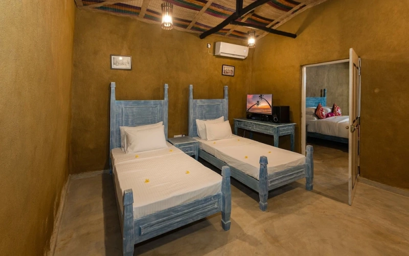Standard Double room with garden view