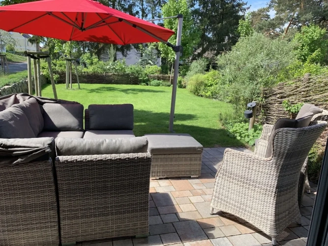 Deluxe Cottage with garden view