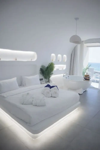 Deluxe Double room with balcony and with sea view