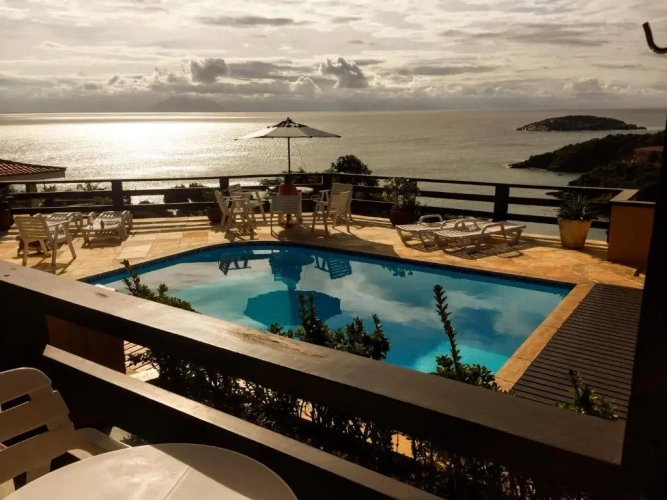 Deluxe Double room with balcony and with view