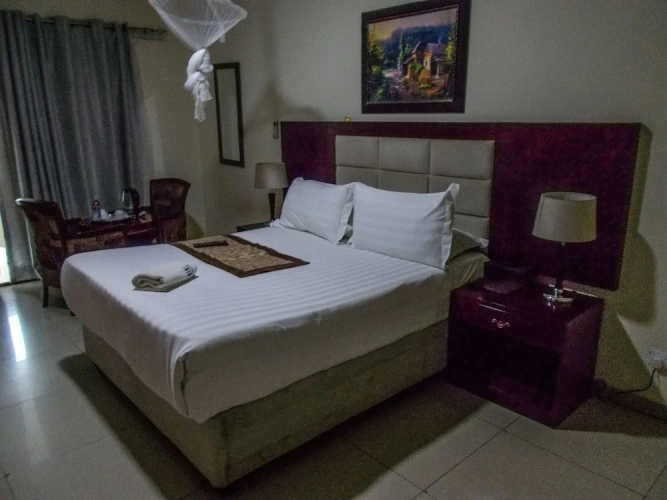 Deluxe Double room with balcony and with view