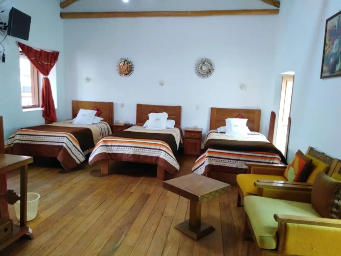 Standard Twin room with balcony and with view