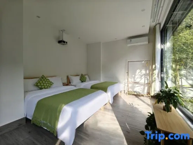 Standard Twin room with river view