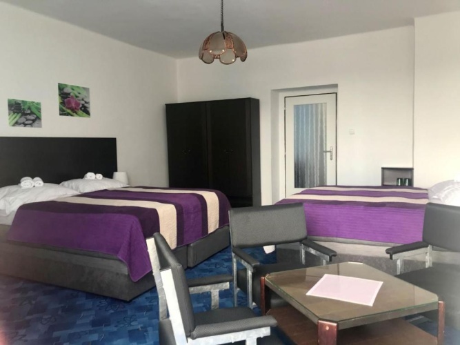 Standard Quadruple room with balcony