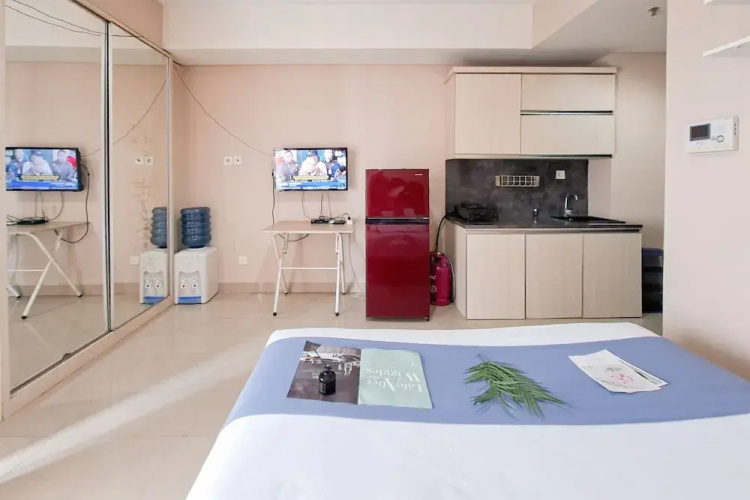 Nice And Elegant Studio At Paramount Skyline Apartment