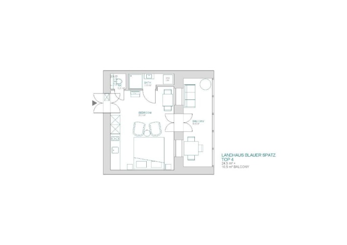 Double Studio with balcony