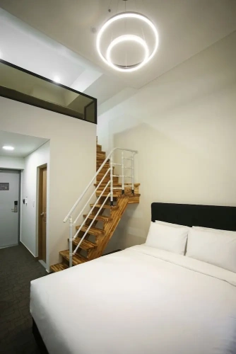 Standard Double Duplex room with city view