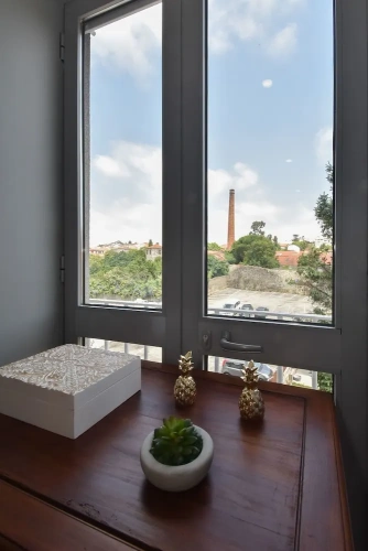 Twin Studio with garden view