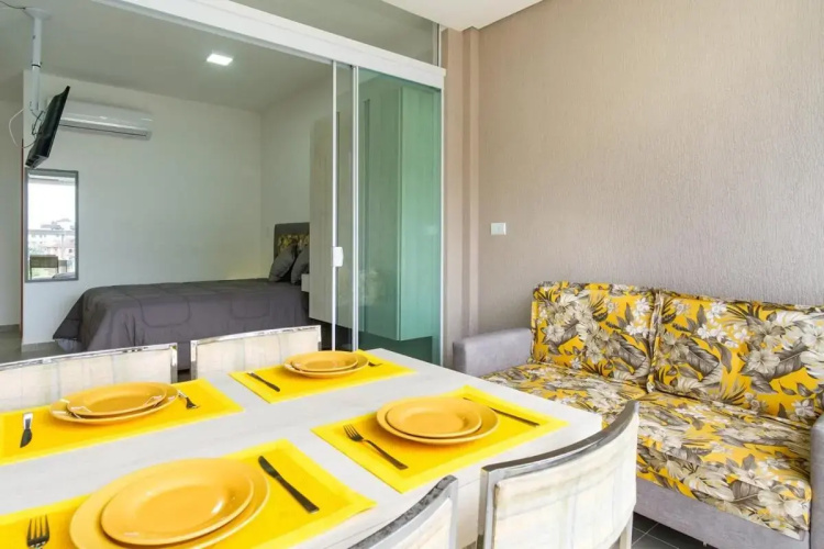 Bh23: Novo E Bem Decorado No Coração De Ubatuba