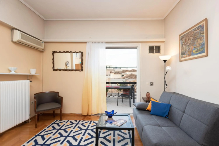 So Athens - Charming 1BD flat, Large terrace, Acropolis view