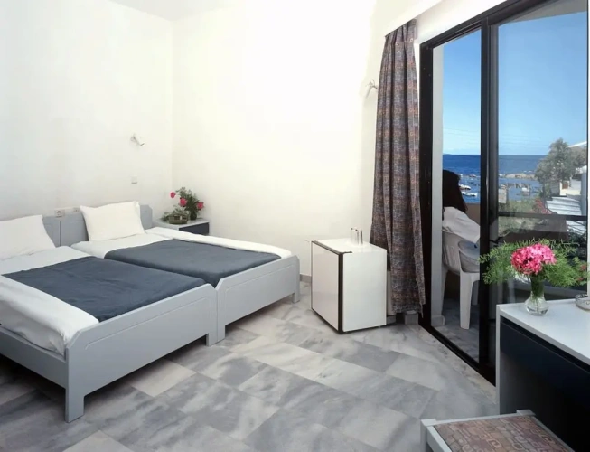 Studio with balcony