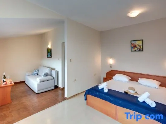 Classic Double Studio with balcony and with sea view