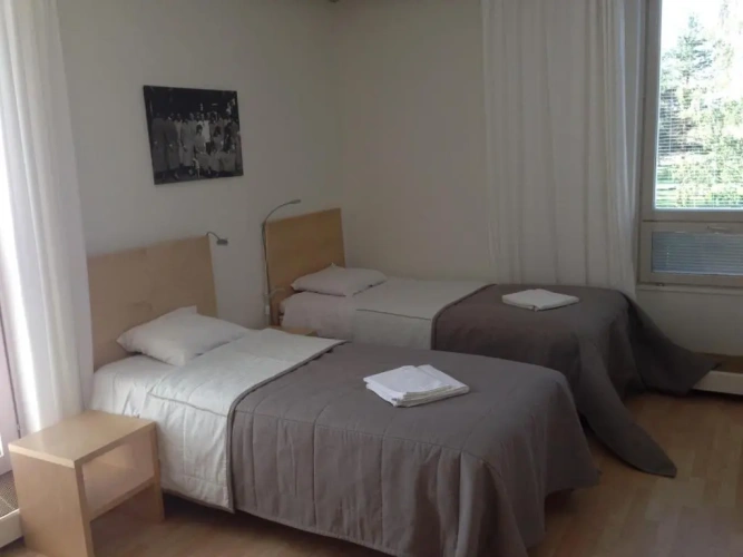 Standard Twin room with balcony and with view