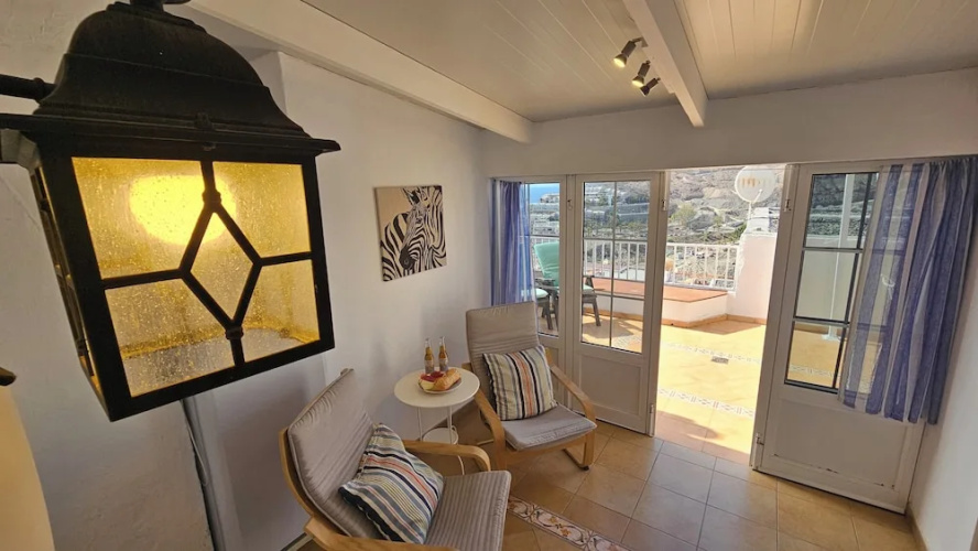 Sunset Terrace With Ocean Views and Pool Access