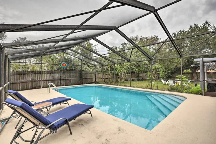 St Augustine Home w/ Private Pool: 4 Mi to Beach!