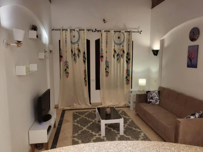 Gouna 1 BR shared pool and lagoon