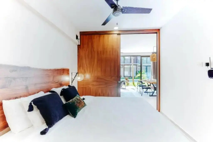 103 Amena Stylish 1BR APT 5min to the BEACH (GYM)