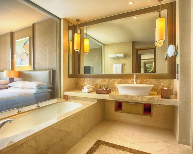 Deluxe Double room with balcony and with garden view