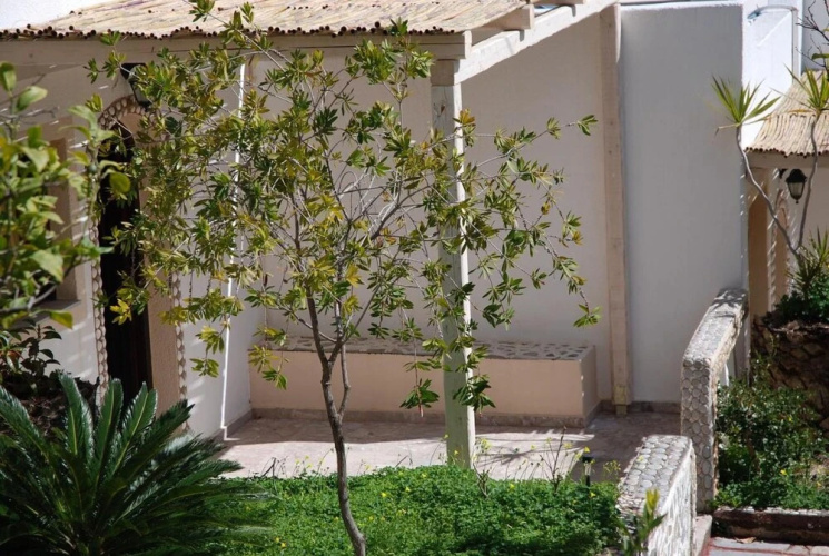 Quiet Place With Efflorescent Garden