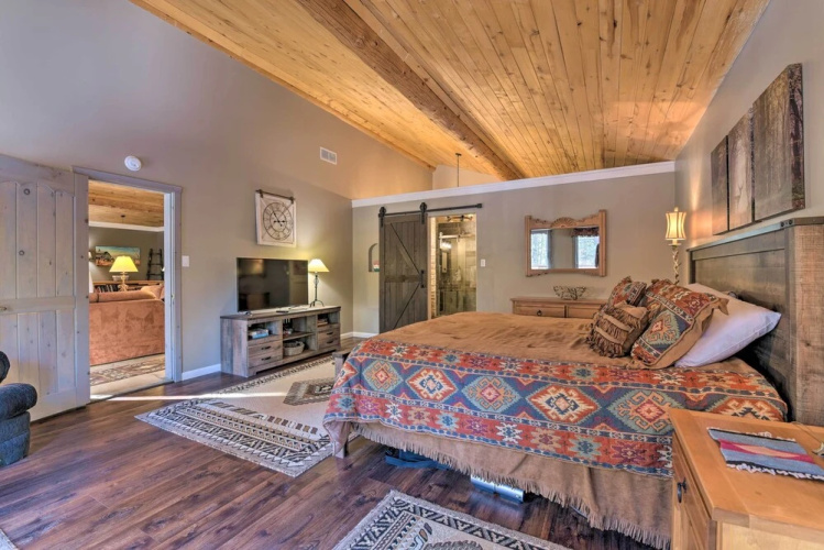 'altitude Adjustment' Angel Fire Cabin w/ Deck