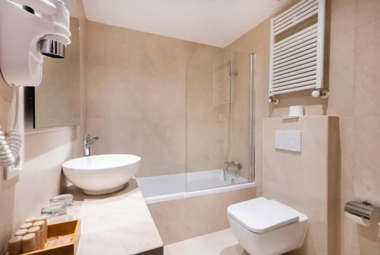 Deluxe Double room with balcony and with sea view