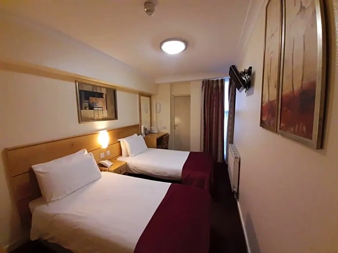 Standard Twin room with view
