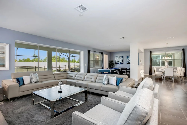 Exceptional 9 Bed 6,5 Ba Villa Games, Pool & Spa 1810c