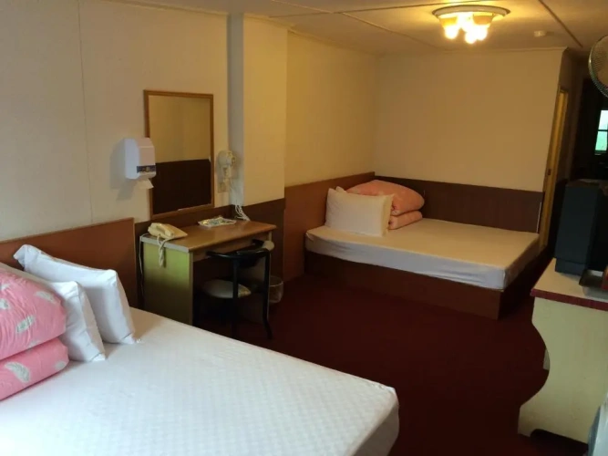 Standard Quadruple room with balcony and with view