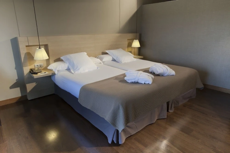 Standard Twin room with balcony and with view
