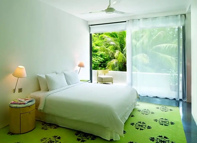 Deluxe room with balcony and with river view