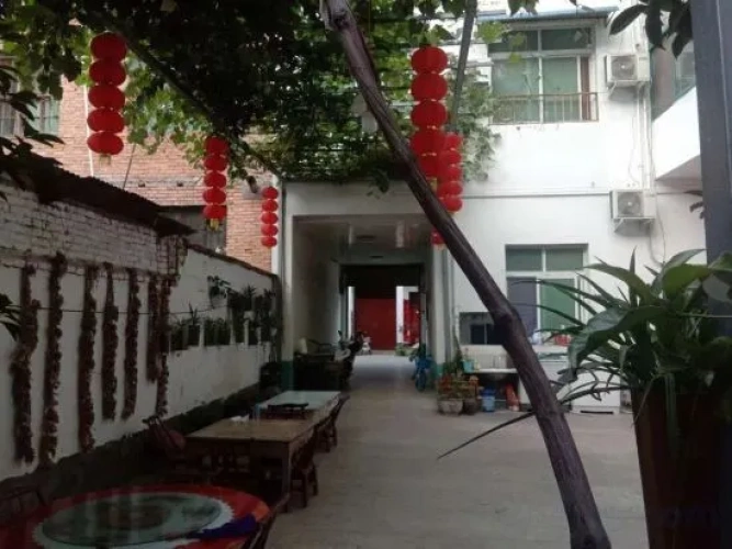 Outside