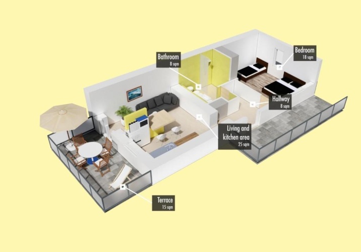1 Bedroom Apartment