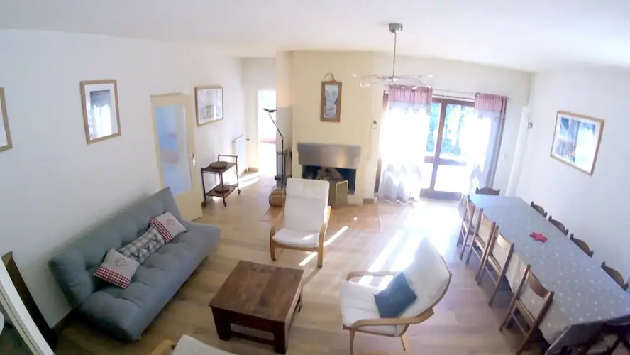 Chalet With 6 Bedrooms in Briançon, With Wonderful Mountain View, Balc