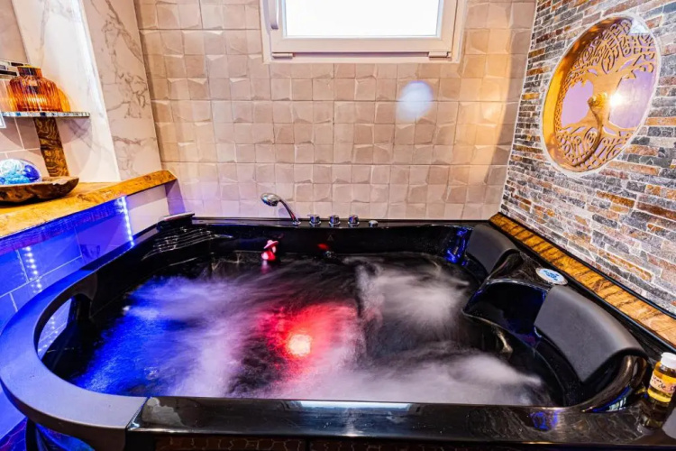 Le Néflier Dijon - appart jacuzzi-SPA romantique pour 2