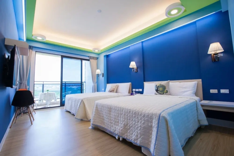 Comfort Quadruple room with balcony and with mountain view
