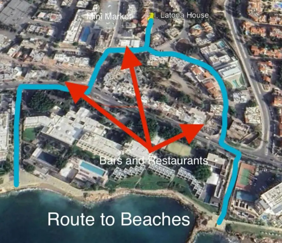 Seaside Maisonette 200M from sea
