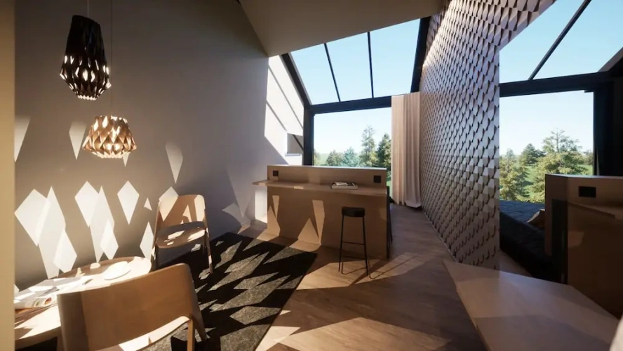 Standard Double room with mountain view