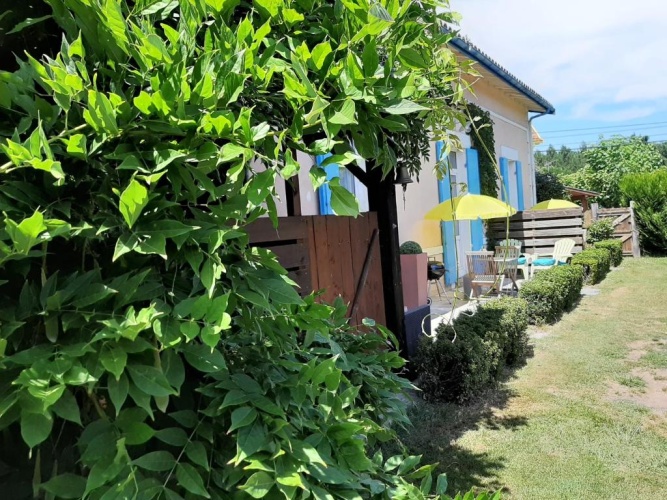 Outside