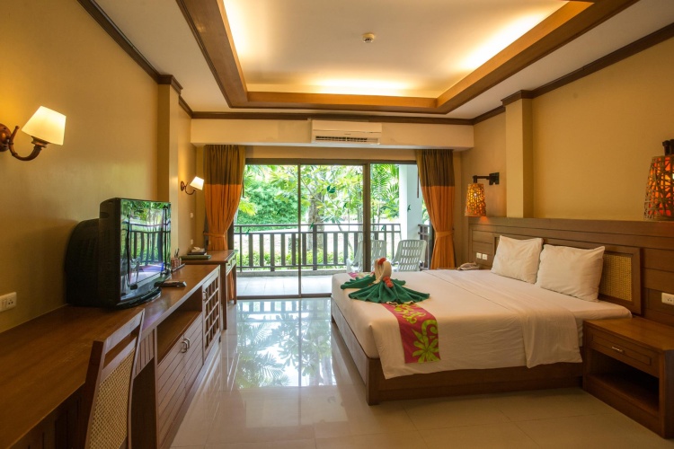 Superior Family room with balcony and with view