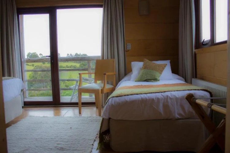 Standard Twin room with balcony and with view