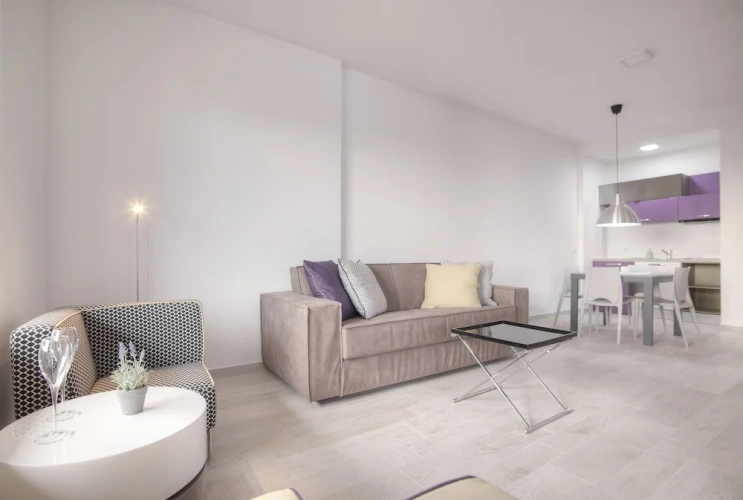 1 Bedroom Superior Apartment with balcony and with sea view