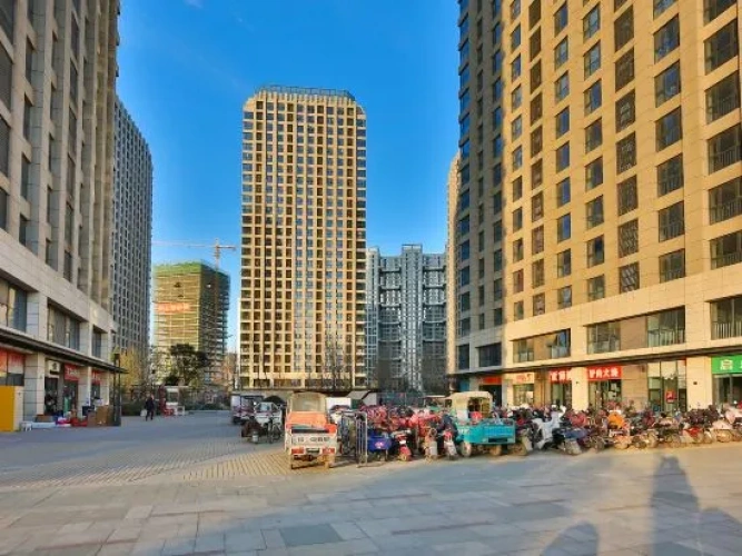 Outside