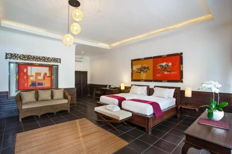 Deluxe Double room with pool view