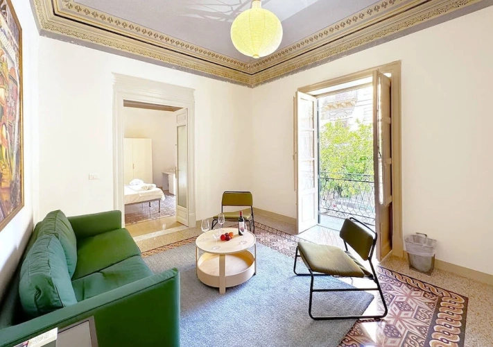 Standard Quadruple room with balcony