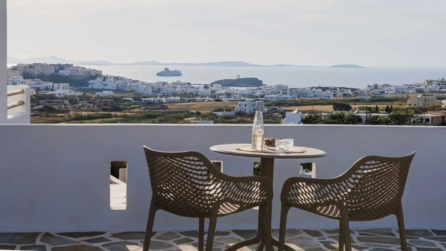 Deluxe Double room with balcony and with sea view