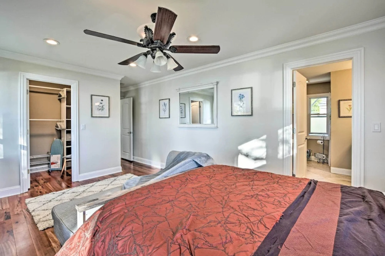 Lakefront Home w/ Game Room, Theater & Dock!