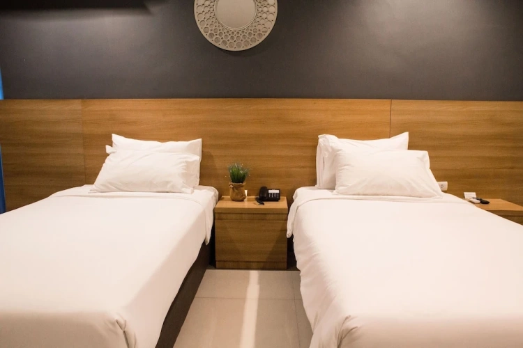1 Bedroom Deluxe Twin room with balcony and with city view