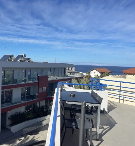 Deluxe Double Apartment with balcony and with partial sea view