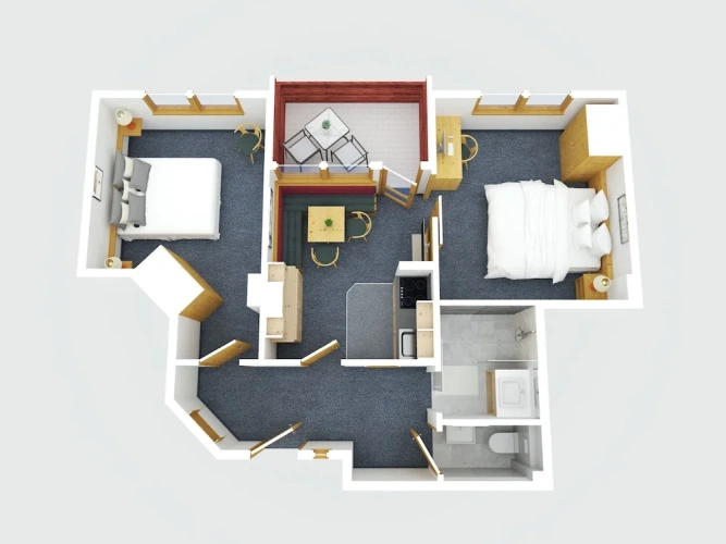 Guest rooms