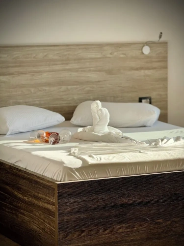 Standard Quadruple room with balcony and with sea view
